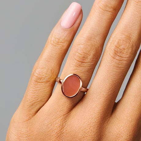 Crystal Ring - Enfolded Carnelian