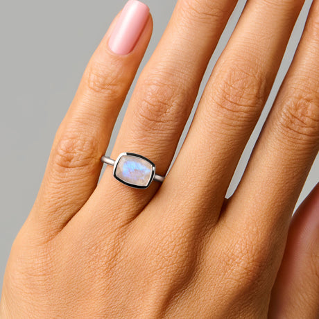 Moonstone Skin Touch Ring - Touched by Truth