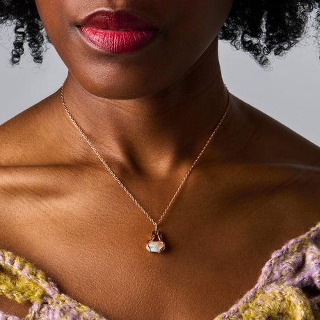Moonstone Necklace - Hands of Intuition