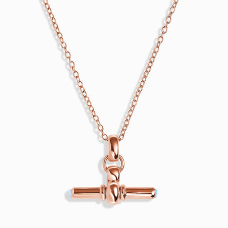 Moonstone T-Bar Necklace - Duality