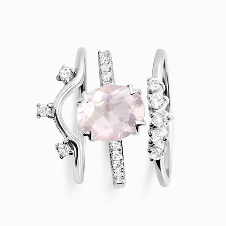 Harlow Ring & Wreath Band & Archer Band