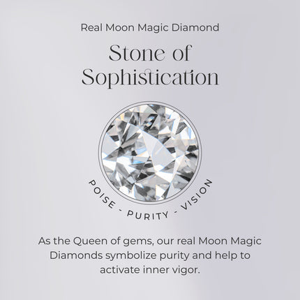Moonstone Diamond Ring - Brilliance