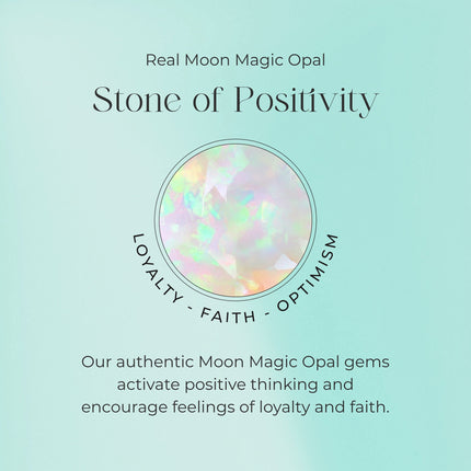 Moonstone & Opal Petite Round Studs