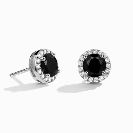 Black Obsidian Earrings - Venus Studs