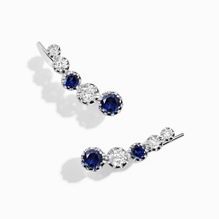 Blue Sapphire Earrings - Arise Climbers