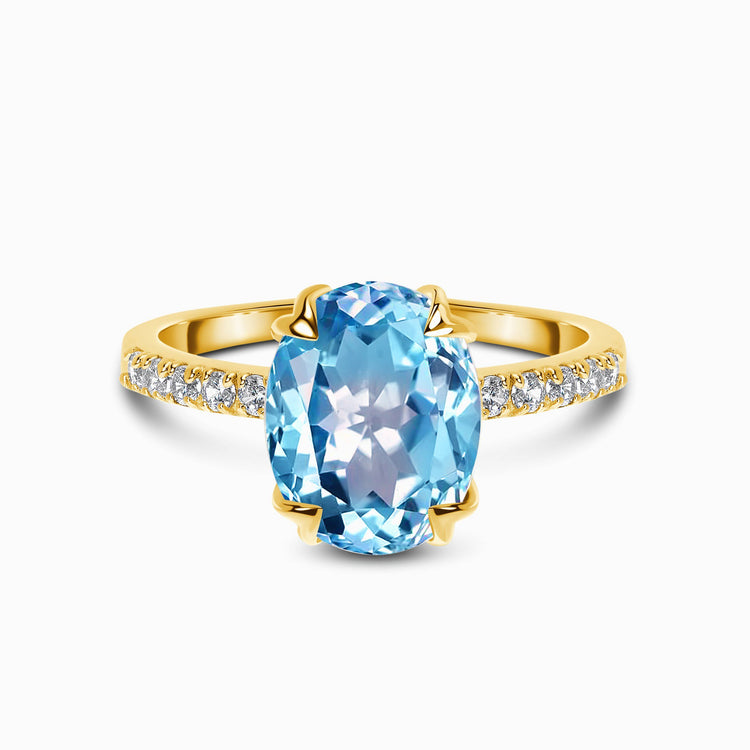 Blue Topaz Ring – Forever Jewellery Online