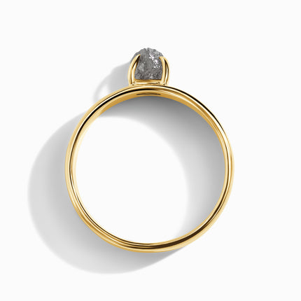 Raw Diamond Ring - Bold And Beautiful