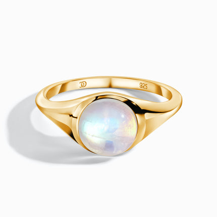 Moonstone Signet Ring - The Empowered