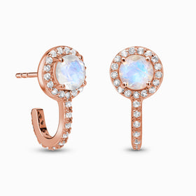 Moonstone Earrings - Divina