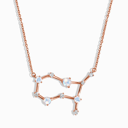 Moonstone Necklace Gemini Zodiac Constellation – Moon Magic