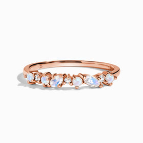 Moonstone Diamond Ring - Grace – Moon Magic