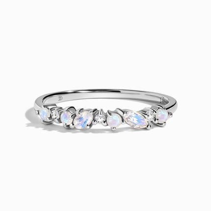Moonstone Diamond Ring - Grace