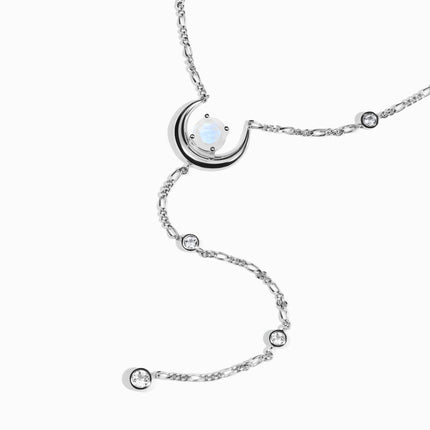 Moonstone Lariat Necklace - Enchant