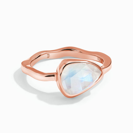 Moonstone Ring - Nude
