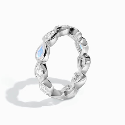 Moonstone Ring - The Fiery