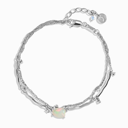 AMANDA PEARL // Flashy Faceted Opal Bracelet