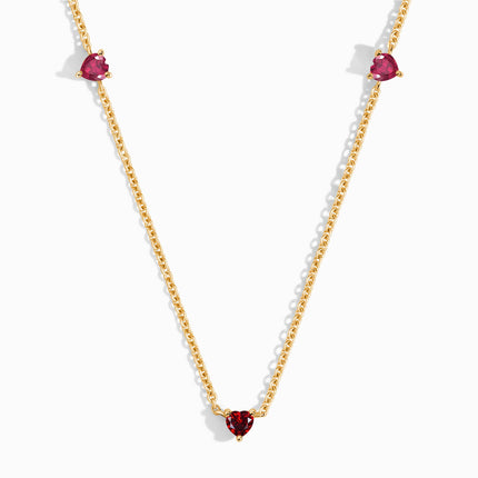 Ruby Garnet Necklace - Never Without You