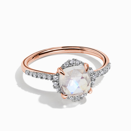 Moonstone Diamond Ring - My Always
