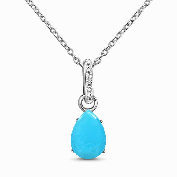Turquoise Necklace Sway - December Birthstone – Moon Magic