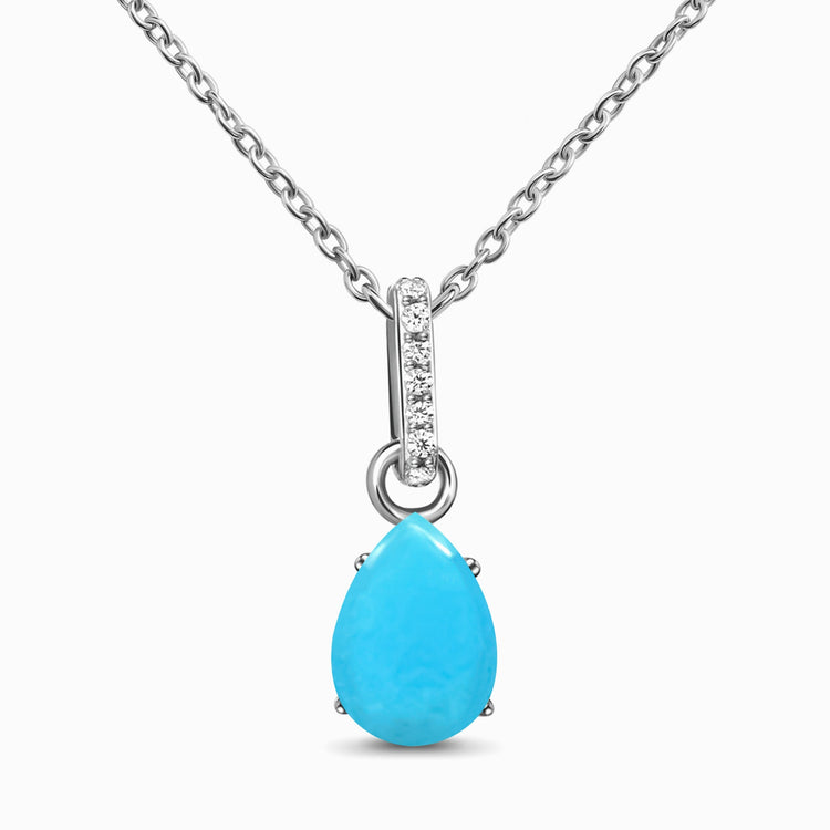Jaimie Nicole | December Turquoise Birthstone Necklace – Online Jewelry  Boutique