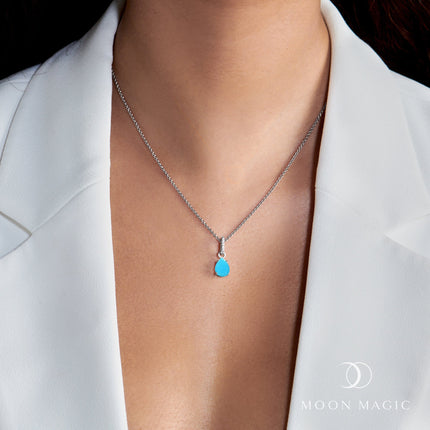 Turquoise Necklace Sway - December Birthstone