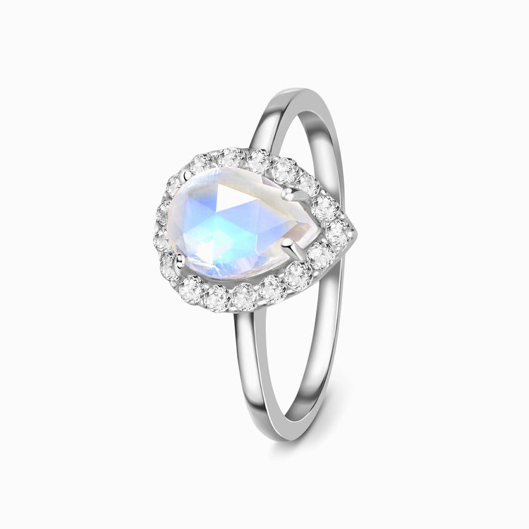 プライスダウン30％OFF 一点もの❣️ミキア⭐WHITE TOPAZ Ring 王冠